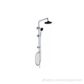 Wall Mounted Bathroom Sink Faucets , One handle Polished Sh